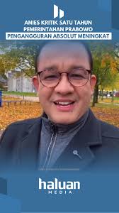 Anies Baswedan Kritik Kinerja Pemerintahan Prabowo-Gibran
