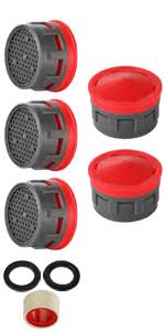 Maybe you would like to learn more about one of these? Jqk Faucet Aerator 2 2 Gpm Flow Retrictor Insert Faucet Aerators Replacement Parts Bathroom 5 Pack Standard Size Fan22 P5 Amazon Com