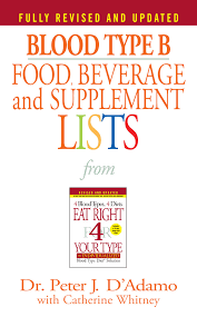 Blood Type B Food Beverage And Supplement Lists Eat Right 4