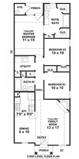 Obviously, the preferred alternative would be a more spacious home with a different floor plan. Small Bungalow House Plans Home Design B1120 77 F 7596
