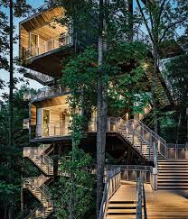 Sustainability Treehouse Par Mithun Journal Du Design Maison Dans Les Arbres Architecture Architecture Exterieur