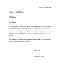 Pastinya perusahaan yang bergerak dalam bidang supliyer atau distributor akan. Contoh Surat Penawaran