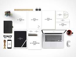 Download Complete Corporate Stationery Branding Scene Kit Psd Mockup Psd Mockups