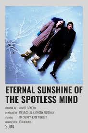 Eternal Sunshine Of The Spotless Mind In 2020 Old Film Posters Film Posters Minimalist Movie Posters Minimalist
