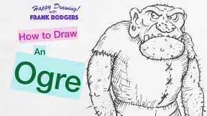How To Draw An Ogre - Illustration Live With Frank Rodgers - Youtube