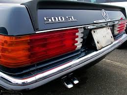 Euro 1980 Mercedes 500sl Factory Trunk Spoiler Mercedes Mercedes 500sl Mercedes Benz Classic