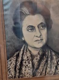 Portrait of Indian Prime Minister by Zanzibar artist