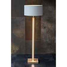 Led Stehlampe Asseto 3350lm Eiche Geolt Beige 77384