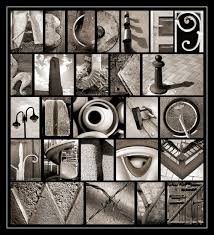 Un Projet Abecedaire En Arts La Classe De Marevann Photographie De Lettre Galerie D Art Photo Photo D Art
