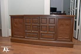Rebuild And Modernize An Old Stereo Console Diy Old House Crazy
