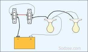 Standard 2 way switch wiring. Simple Home Electrical Wiring Diagrams Sodzee Com
