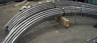 What is the shape of an angle iron? Rolling Stainless Steel Angles Built Up By Welding Two Bars Together The Chicago Curve