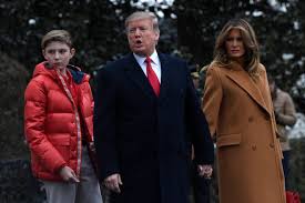 Barron Trump Taller Than Mom In Heels Sporting New Haircut