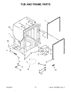 parts for kitchenaid kdte104ebs3