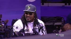 Don't use acronyms from another subreddit. Marshawn Lynch S Bizarre Super Bowl Interview I M Just Here So I Won T Get Fined Youtube
