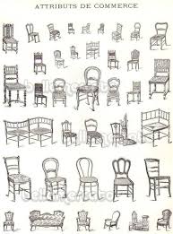 Vintage French Furniture Book Illustrations Of Chairs Beds Etsy In 2020 Vintage French Furniture Drawing Furniture French Furniture