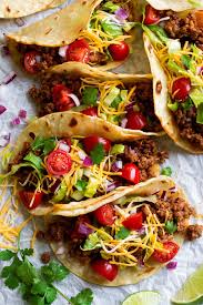 Remove cod from marinade and season both sides of each. Ground Beef Tacos And 10 More Taco Recipes Cooking Classy