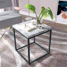 Lampsplus.com has been visited by 100k+ users in the past month Roomfitters White Marble Print End Table Side Table Night Stand Upgrade Version With Metal Frame Box For Living Room Buy Online In United Arab Emirates At Desertcart Ae Productid 64418930