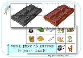 Vers La Phono Ms La Rime Jeux De Rimes La Maternelle De Laurene Jeux De Lecture