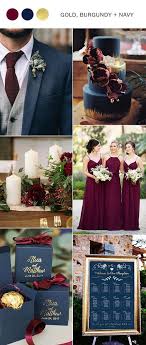 Trending 5 Perfect Burgundy Wedding Color Ideas To Love Oh Best Day Ever Burgundy Wedding Colors Gold Wedding Colors Wedding Colors
