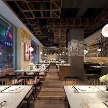 Restaurant Teahouse Cafe Drinks Clubhouse 18 3d Model Max 1 Restaurant Design Inspiration Restaurant Design Modern Restaurant
