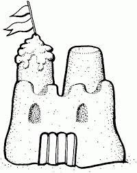 Table top easel art case for kids $ 24.99. Marvelous Image Of Sand Castle Coloring Page Entitlementtrap Com Castle Coloring Page Free Disney Coloring Pages Coloring Pages