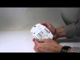 A carbon monoxide detector will sound an alarm if it detects co gas nearby. Co605 First Alert Carbon Monoxide Alarm With Digital Display Battery Installation Youtube