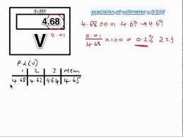 A measurement displayed with a percentage uncertainty generally follows this format A Level Physics Isa Help Part 3 Percentage Uncertainties Youtube