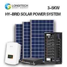 The solar panels, the charge controller, the battery bank, and the inverter. China Complete Battery Storage Small Hotel Rooftop Diy Home Largest Homemade Solar System China Hybrid Solar Panel