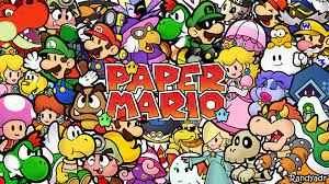 Paper Mario Wallpaper Attempt By Randyadr On Deviantart This means that mario and his partner always have the first attack and that enemies can only strike take note however that he might stomp on the ground sometimes, which causes a bramble to fall out from the tree in the background and this. paper mario wallpaper attempt by