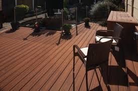 Tiki torches around deck decks ideas with size 3264 x 2448. Trex Transcend Solid Edge Deck Board Tiki Torch Mcnairs Building Supplies