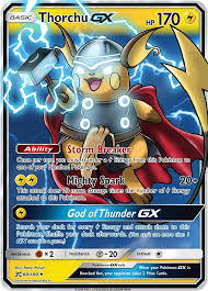 Thorchu Gx Custom Pokemon Card Pokemon Cards Legendary Cool Pokemon Cards Fake Pokemon Cards