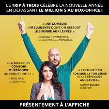 Elle se met en tête d'organiser un « trip » à trois. Les Films Seville On Twitter Le Trip A Trois Devient Le Trip A Un Million Au Box Office S Il Vous Manquait Une Resolution A Ajouter A Votre Liste Vous Pouvez Planifier Une Sortie