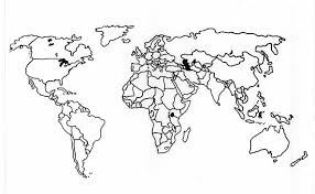 Printable World Map Kids Paul S House World Map Coloring Page World Map Printable World Map Outline