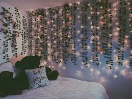 Maybe you would like to learn more about one of these? Flower Wall Fairy Lights Bedroom Girl Bedroom Decor Room Inspiration Bedroom