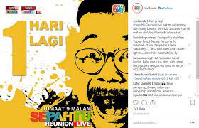 Program sepahtu reunion live 2020 kembali lagi tahun ini dengan membawakan sketsa lawak terbaru mereka. Peminat Tak Sabar Nak Saksikan Musim Baru Sepahtu Reunion Live Gempak