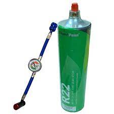 If the refrigerant of your air conditioning system is leaking, then you should check these reviews on the best ac leak sealers. Freon R22 Refrigerant W Uv Dye Stop Leak 28oz Disposable One Step Can W Gauge Hose 1 4 Connection