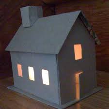 Dimensions géantes du jouet (l x l x h) : Maison En Carton Maquette Maison Cabane En Carton