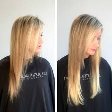 On average, human hair extensions last about three to six months. Keratin Fusion Hair Extensions By The Best Salon In Greenville Sc The Beautiful Co Salon