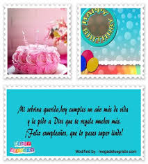 Bonitos Mensajes De Cumpleanos Para Mi Sobrina Saludos De Cumpleanos Megadatosgratis Com