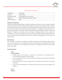 Accounting managers generally have several direct reports and work to allocate tasks evenly across the team. Job Description Accountant Designation Accountant Location Manualzz