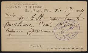 They are one of india's biggest 2, chung kong rd., taichung, taiwan phone: Postcard For J S Nelson Son Shoe Manufacturers North Grafton Mass Dated February 11 1889 Historic New England