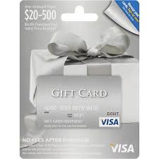 Can i use my visa gift card online? Visa Gift Card Debit 20 500 Shop Martin S Super Markets