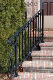 Paint wrought iron solid wood staircase bay window handrail guardrail railing column fence indoor simple modern european style. 72 Exterior Wrought Iron Railing Ideas Wrought Iron Railing Iron Railing Wrought Iron