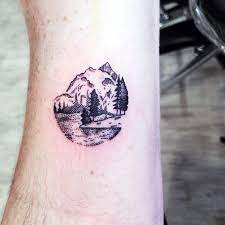 Top 47 Minimalist Mountain Tattoo Ideas 2021 Inspiration Guide Mountain Tattoo Minimalist Mountain Tattoo Tattoos