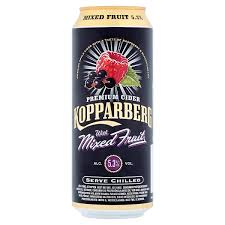 Kopparberg is a locality and the seat of ljusnarsberg municipality, örebro county, sweden, with 4,200 inhabitants in 2015. Kopparberg Mixed Fruit Can 500 Millilitre