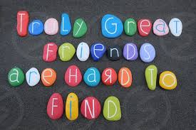 Find heartwarming words to describe friendship and people. Truly Great Friends Are Hard To Find Words Of Wisdom Composed With Colored Letters Over Black Sand By Adriano La Naia Photo Stock Snapwire