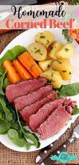 Homemade Corned Beef Recipe Foxy Folksy Recipe Beef Recipes Homemade Corned Beef Corned Beef