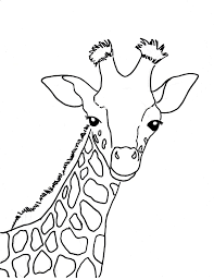 Free giraffes coloring page to print and color, for kids. Baby Giraffe Coloring Page Art Starts