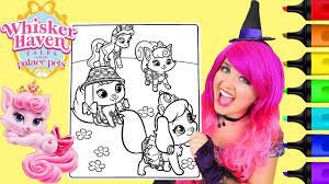 Palace pets bloom coloring page. Coloring Whisker Haven Palace Pets Coloring Page Prismacolor Markers Kimmi The Clown Youtube